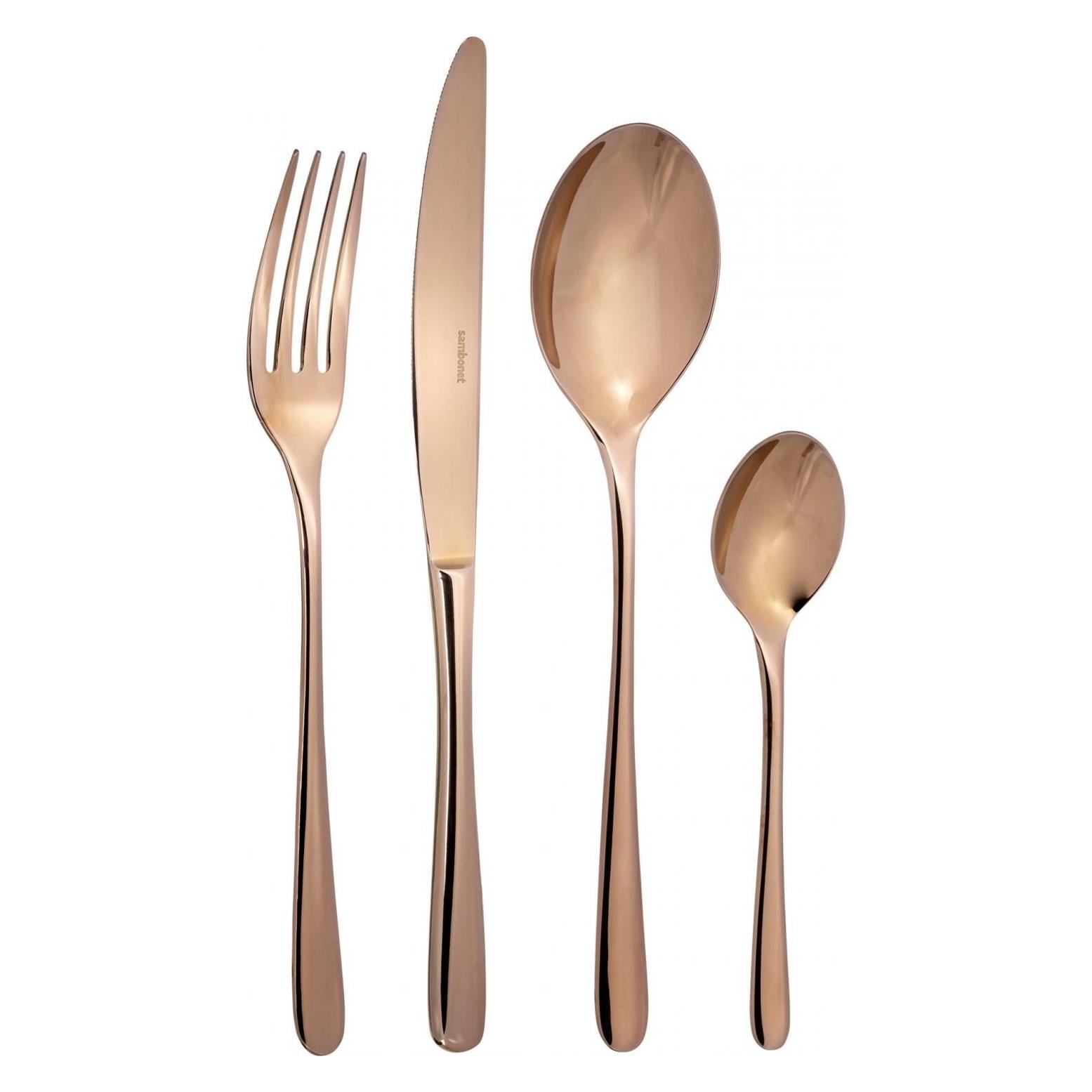 Sambonet Taste Besteck 24-tlg. copper (24 Stk., Besteck Set) (52553C81)