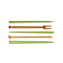 Einweg Party Picker Farbig 90mm aus Plastik, 100 Stück - Mank
