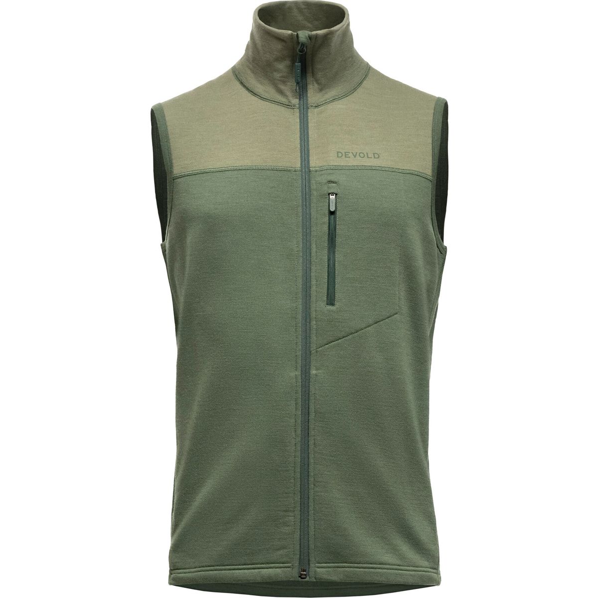 Devold of Norway Explorer Merino Vest MAN forest/lichen (421C-clothing) S GO 262 724 A 421C S