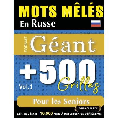 MOTS MÊLÉS EN RUSSE FORMAT GÉANT, Taschenbuch von Delta Classics, Linguas Classics