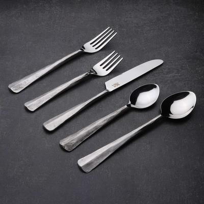 INOX Ridge Flatware 5 Pc. Place Setting