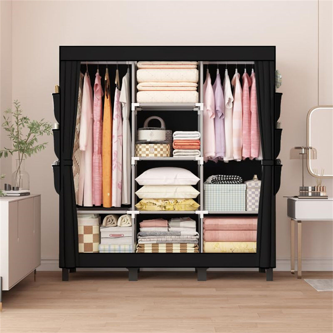 Metro 130cm Portable Wardrobe