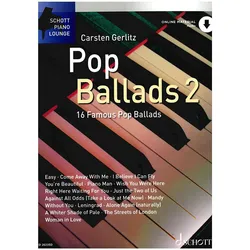 Schott Piano Lounge - Pop Ballads 2 - Notenbuch