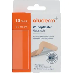 ALUDERM Wundpflaster klassisch 6x10 cm 10 St