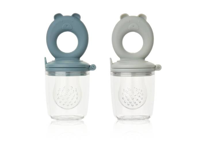 Liewood Tétine d alimentation Miranda Lot de 2 Whale blue-Dove blue'