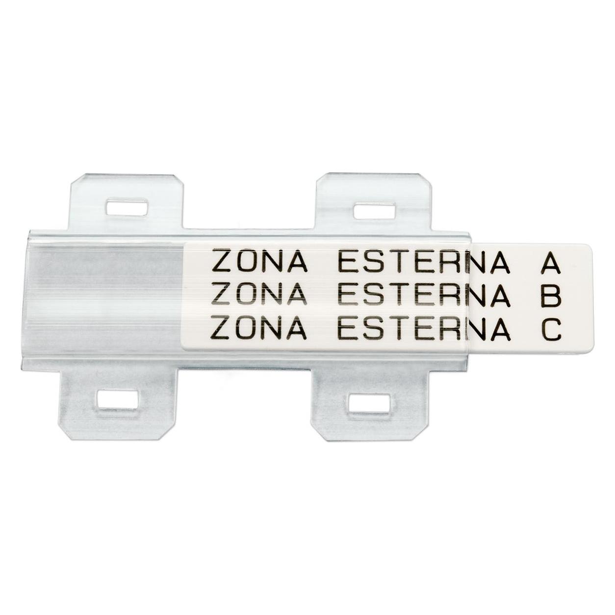 Brady Träger für Kennzeichnungen mit den Abmessungen 15 x 67 mm (TU1567)