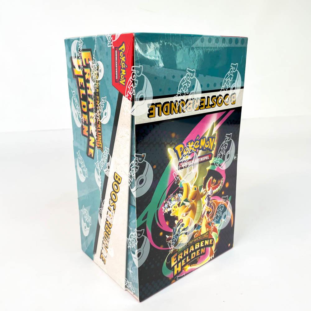 Pokémon-Sammelkartenspiel, Boosterbundle Mega-Entwicklung - Erhabene Helden (6 Boosterpacks)