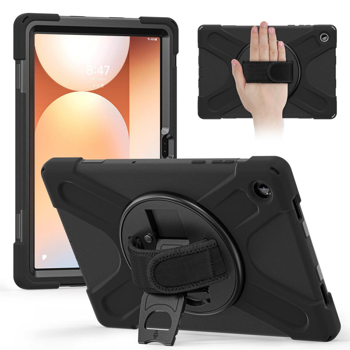 4smarts Rugged Case Grip für Samsung Galaxy Tab A11 schwarz