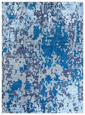 Overton "Modern One-of-a-Kind Handmade Area Rug - Sand, 8' 10"" x 11' 10"" - 8' 10"" x 11' 10"""