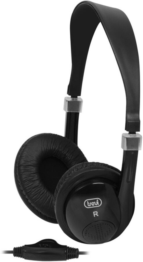 Cuffie stereo Trevi HTV 636 con cavo lungo 5 metri e controllo volume