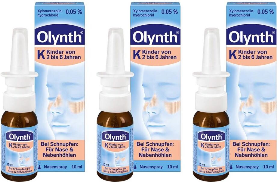 Olynth K 0,05 % Schnupfen Dosierspray für Kinder 2 bis 6 Jahren