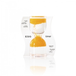 Halmakegel.com Sanduhr EGG timer - Eieruhr - orange - 10 Minuten 259113