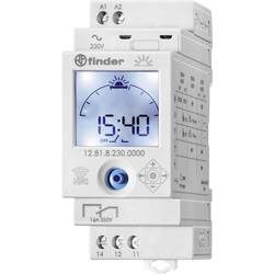 Finder 12.81.8.230.0000 Zeitschaltuhr für Hutschiene 128182300000 230 V/AC Astronomisch