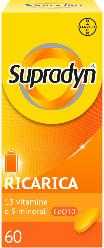 BAYER SpA Supradyn Ricarica Integratore Multivitaminico e Minerali 60 Compresse