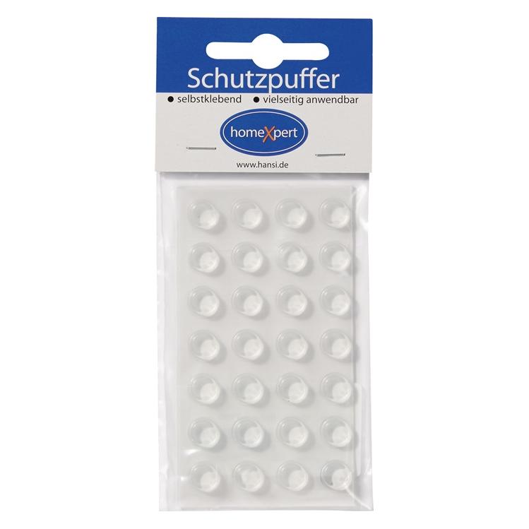 Hansi-Siebert Schutzpuffer Clear 10 mm Kunststoff transparent Koni selbstklebend (1 Stk.) (562100)