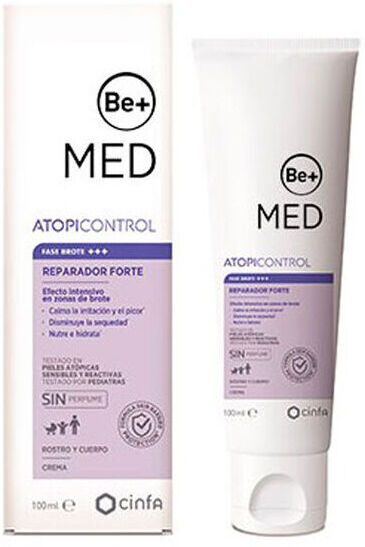 Be+ Med Atopicontrol Crema Reparadora Forte 100 ml