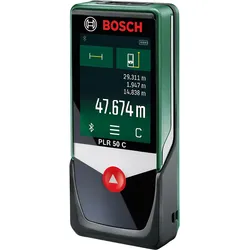 Bosch Digitaler Laser-Entfernungsmesser PLR 50 C - 0603672200