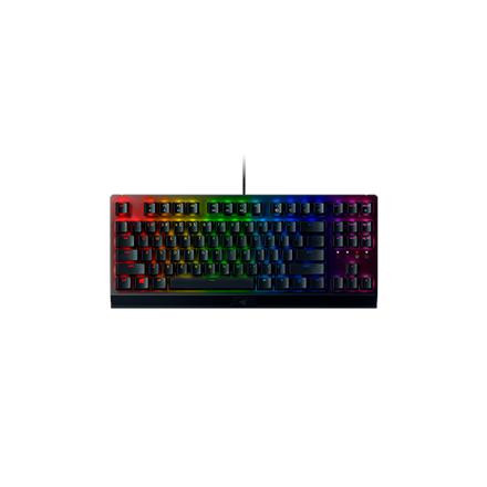 Razer BlackWidow V3 Tenkeyless gaming-toetsenbord met RGB-LED-verlichting, zwart, RU-lay-out