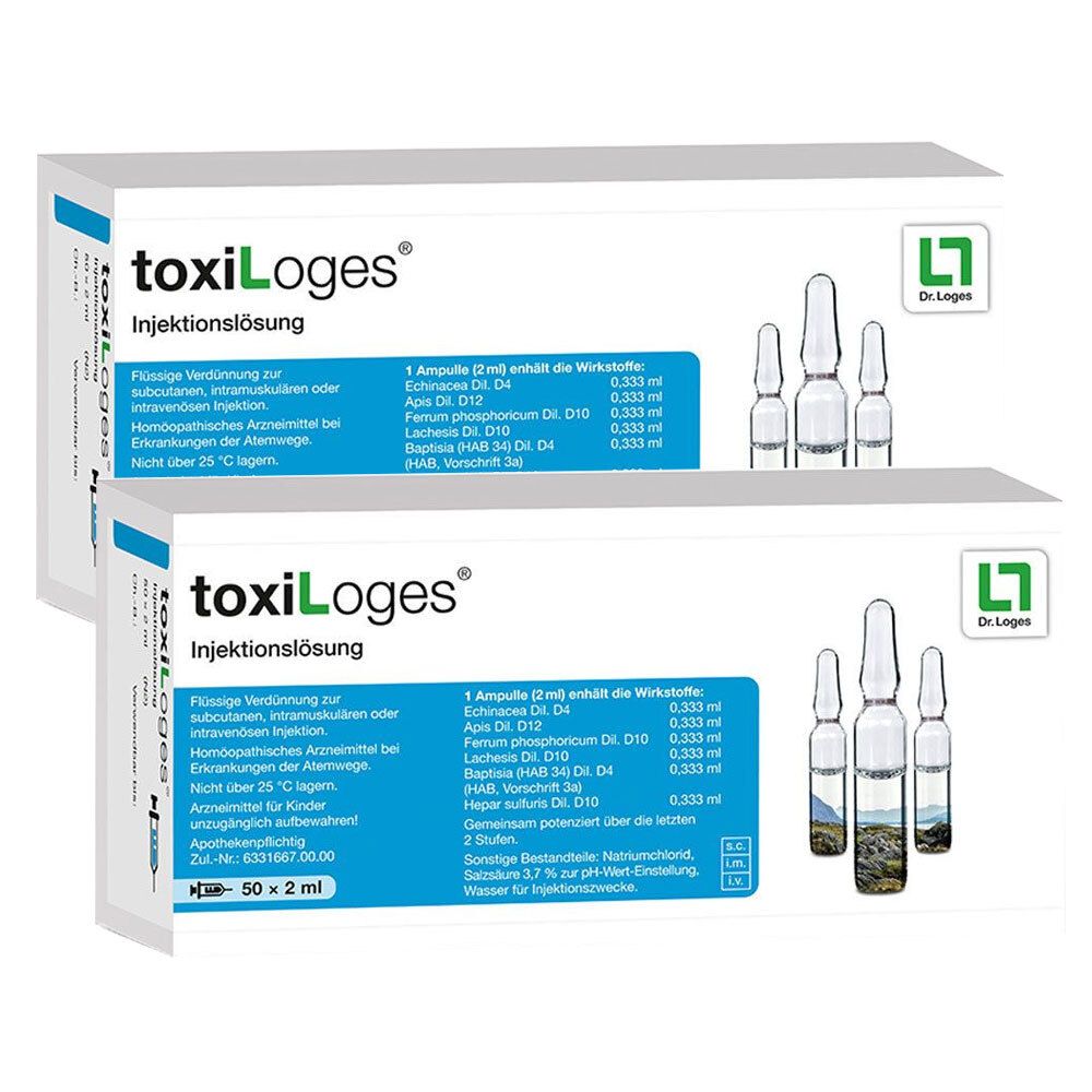 Toxiloges Injektionslösung Ampullen x2 2x50x2 ml