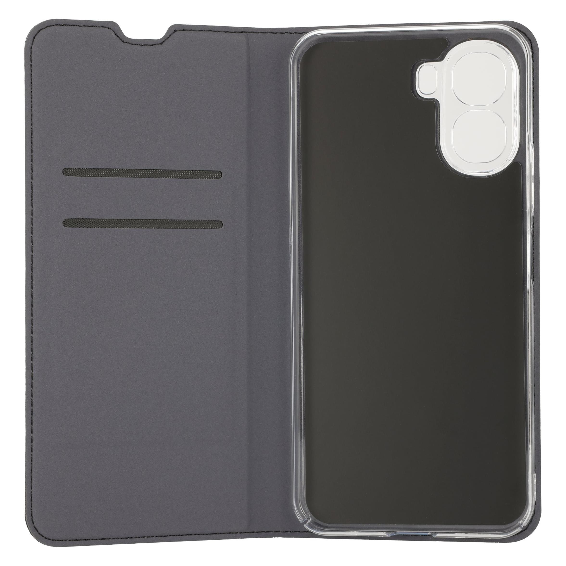 FoneKit BookCase-Hülle, Oppo A6X, schwarz (Oppo A6x) (72452365)