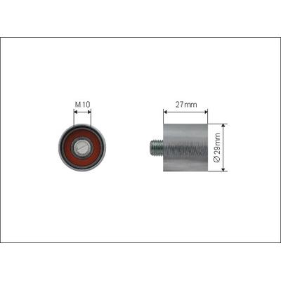 CAFFARO Spannrolle, Zahnriemen 21800 für Audi VW (SVW)
