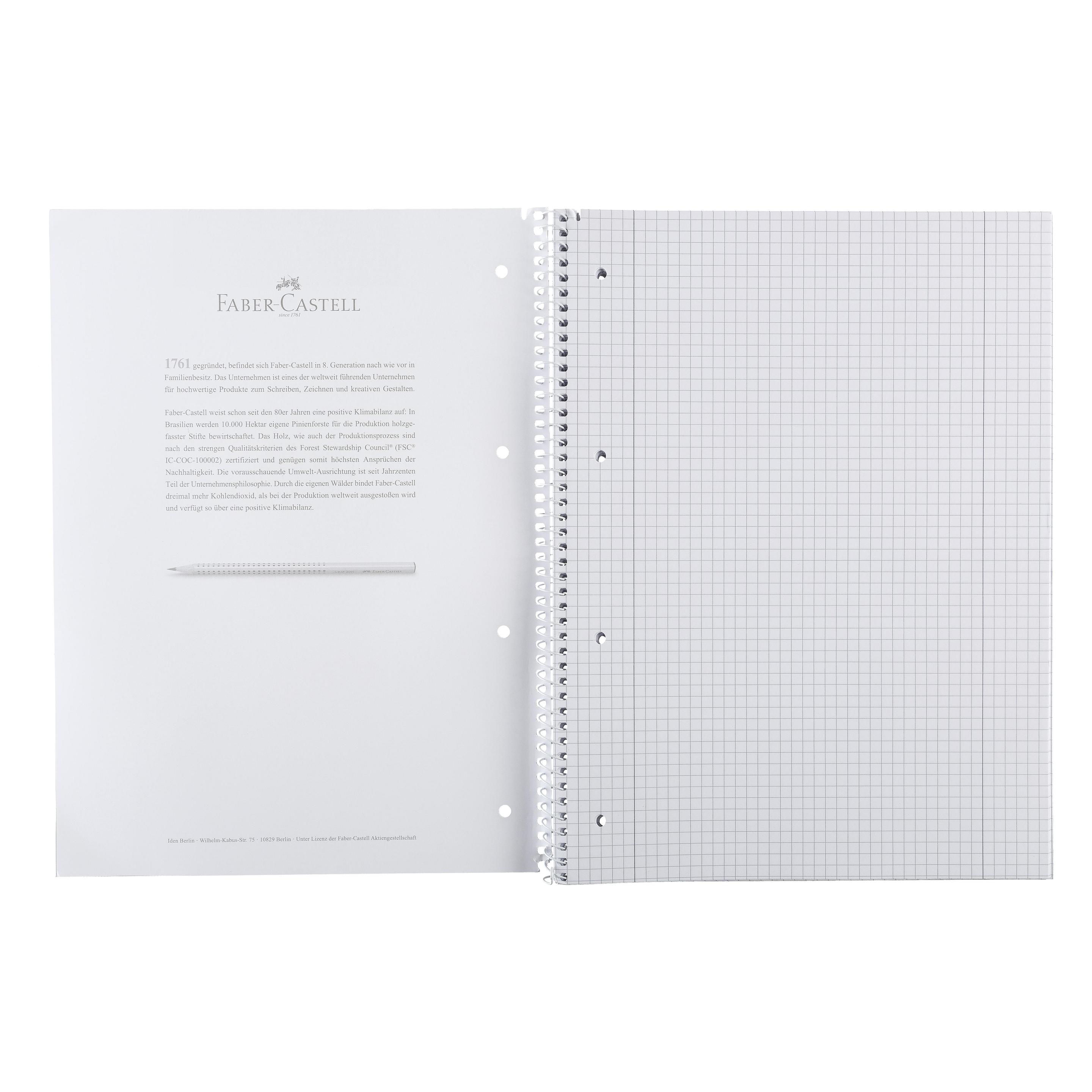 Faber-Castell Collegeblock (A4, Kariert, Weicher Einband) (400129411)