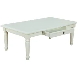 Ebuy24, Couchtisch + Beistelltisch, Couchtisch Amaretta (135 x 75 x 51 cm)