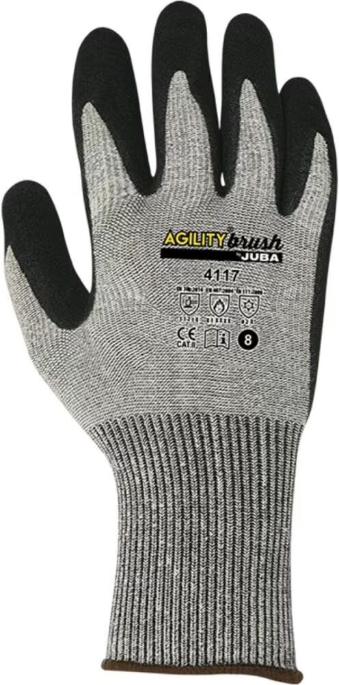 Guantes De Protección Industrial Juba Gris Talla Única Unisex