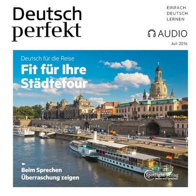 Deutsch lernen Audio - Fit für Ihre Städtetour - Spotlight Verlag, Audio, 4057664046291