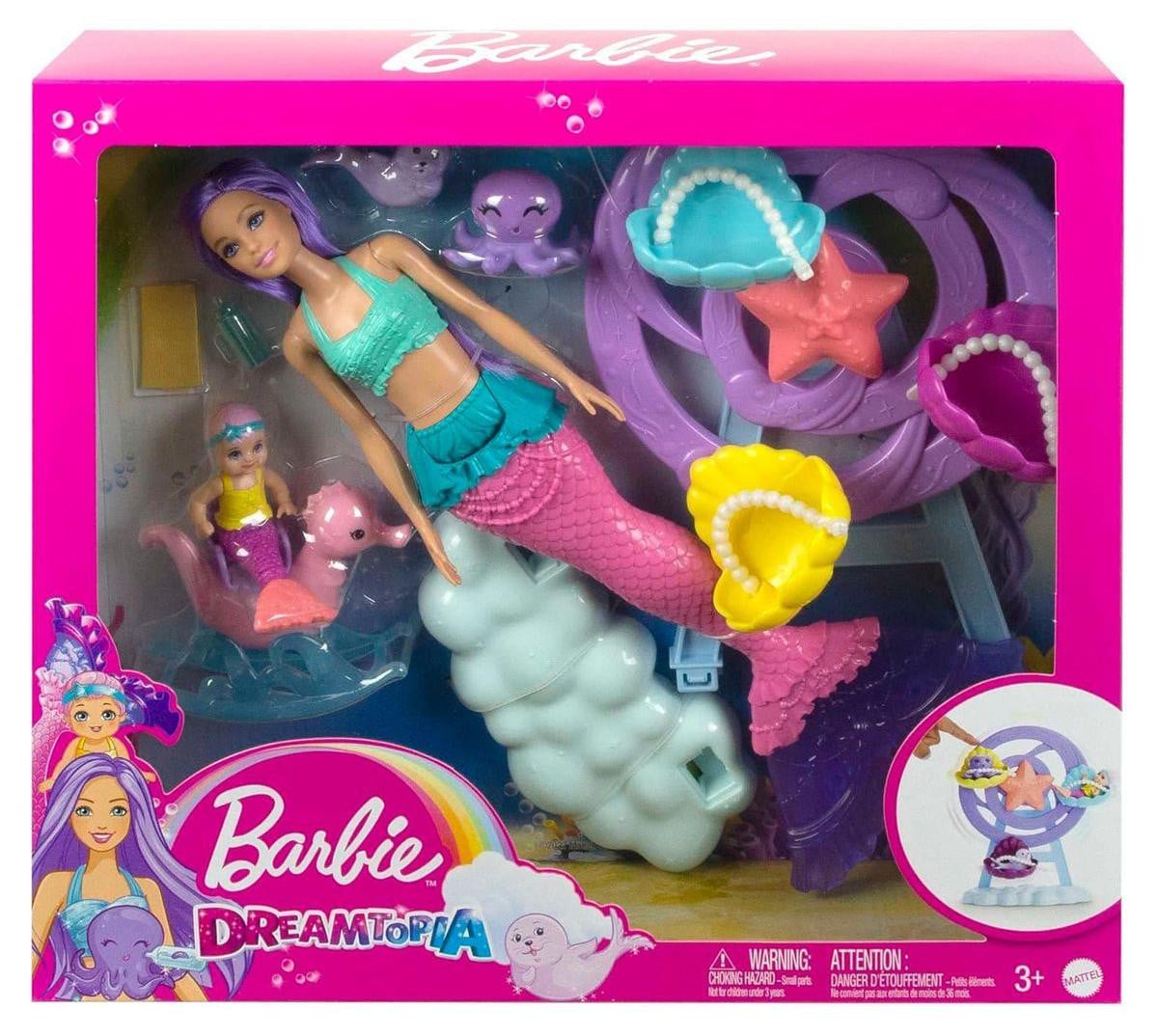 Mattel Barbie Dreamtopia Zeemeerminnen Verzorgingsset