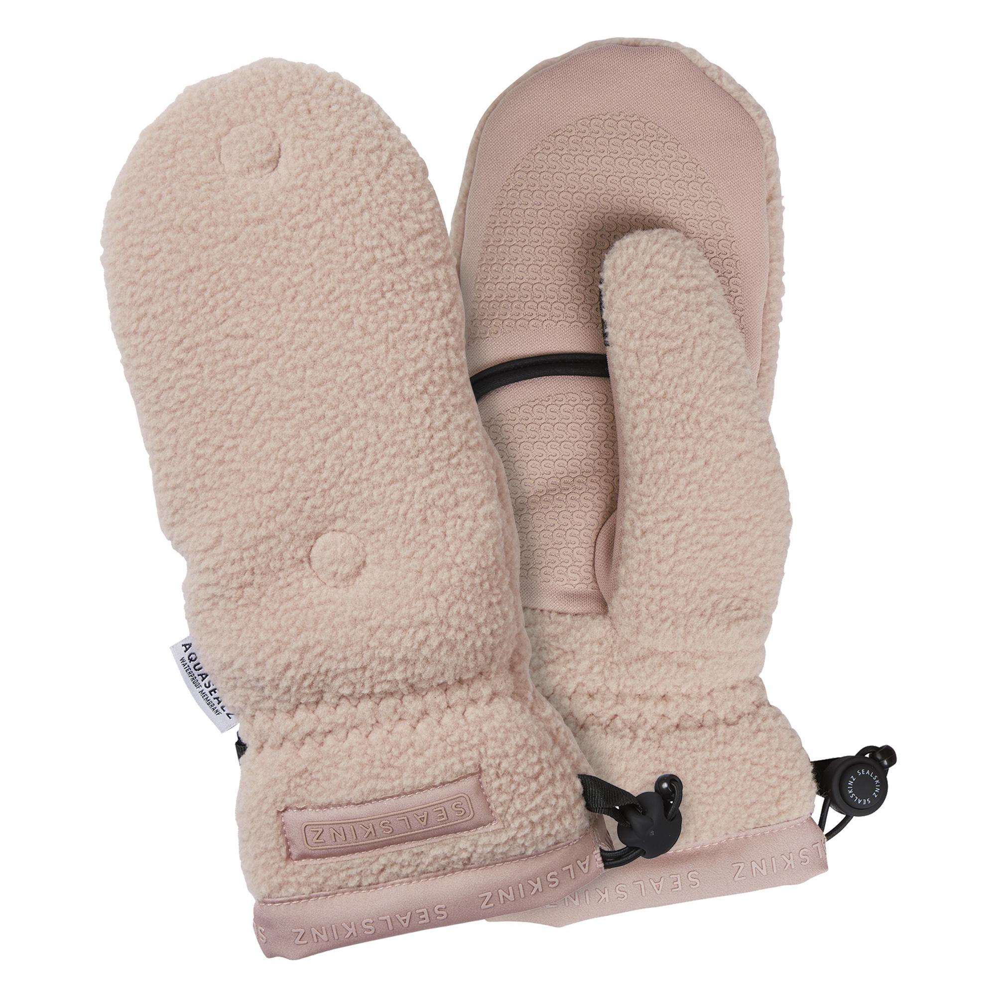 Winddichte Sherpa Fleece Omkeerbare Want voor Mannen en Vrouwen