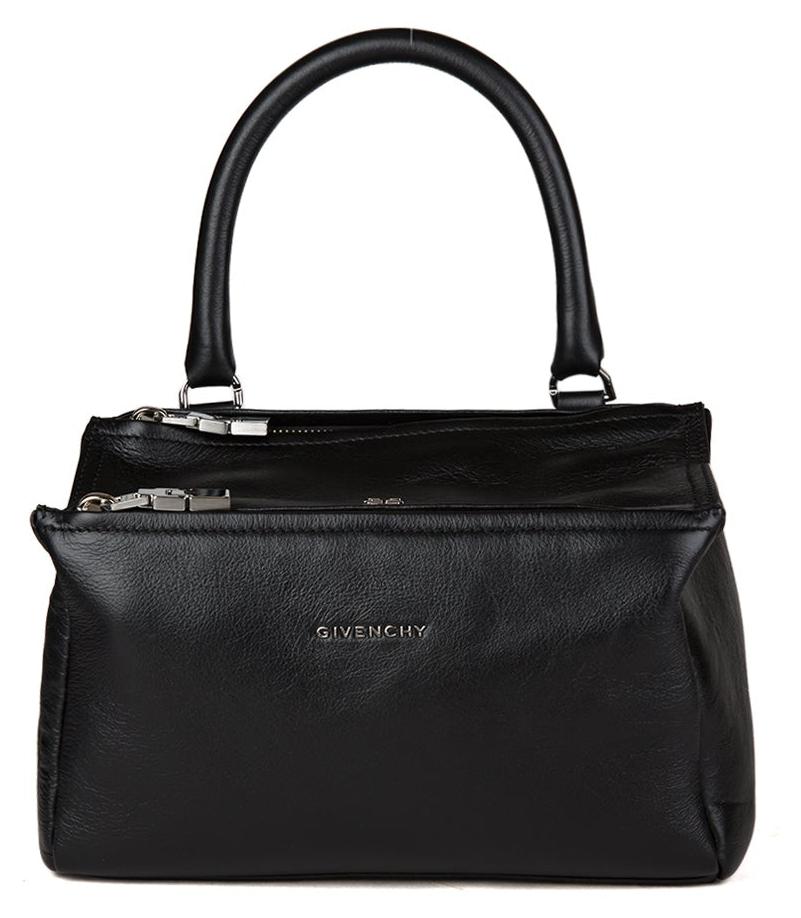 Givenchy Pandora schwarz Kalbsleder Henkel und Schulterriemen