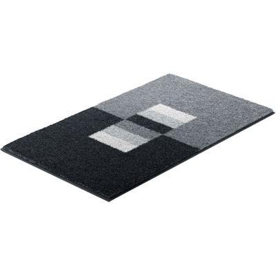 Badematte LINEA DUE "Capricio", grau, H:18mm, Polyacryl, Badematten, Badematte
