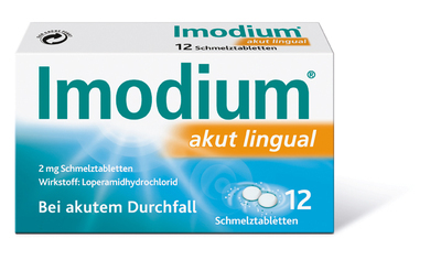 Kenvue Germany GmbH (OTC) IMODIUM akut lingual Schmelztabletten 12 St 01689854