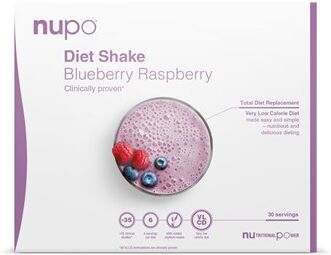 Nupo Diet Shake Value Pack Blueberry Raspberry 30 portioner
