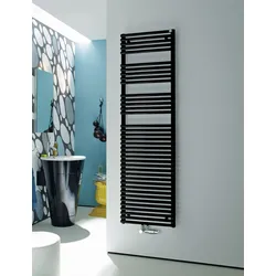 Zehnder Forma Spa Handtuchwärmer, elektrisch, RAL 9005, 1881 x 60 x 596 mm, Leistung 300-1200 W, IP44
