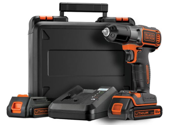 STANLEYBLACKDECKERDEUTSCHOUTDO AKKUSCHRAUBER AUTOSENSE LI-ION 18V/1,5AH, 2.AKKU, 90MIN-LG. 09174018
