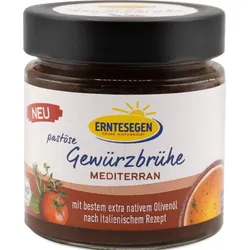 Erntesegen Pastöse Gewürzbrühe Mediterran bio