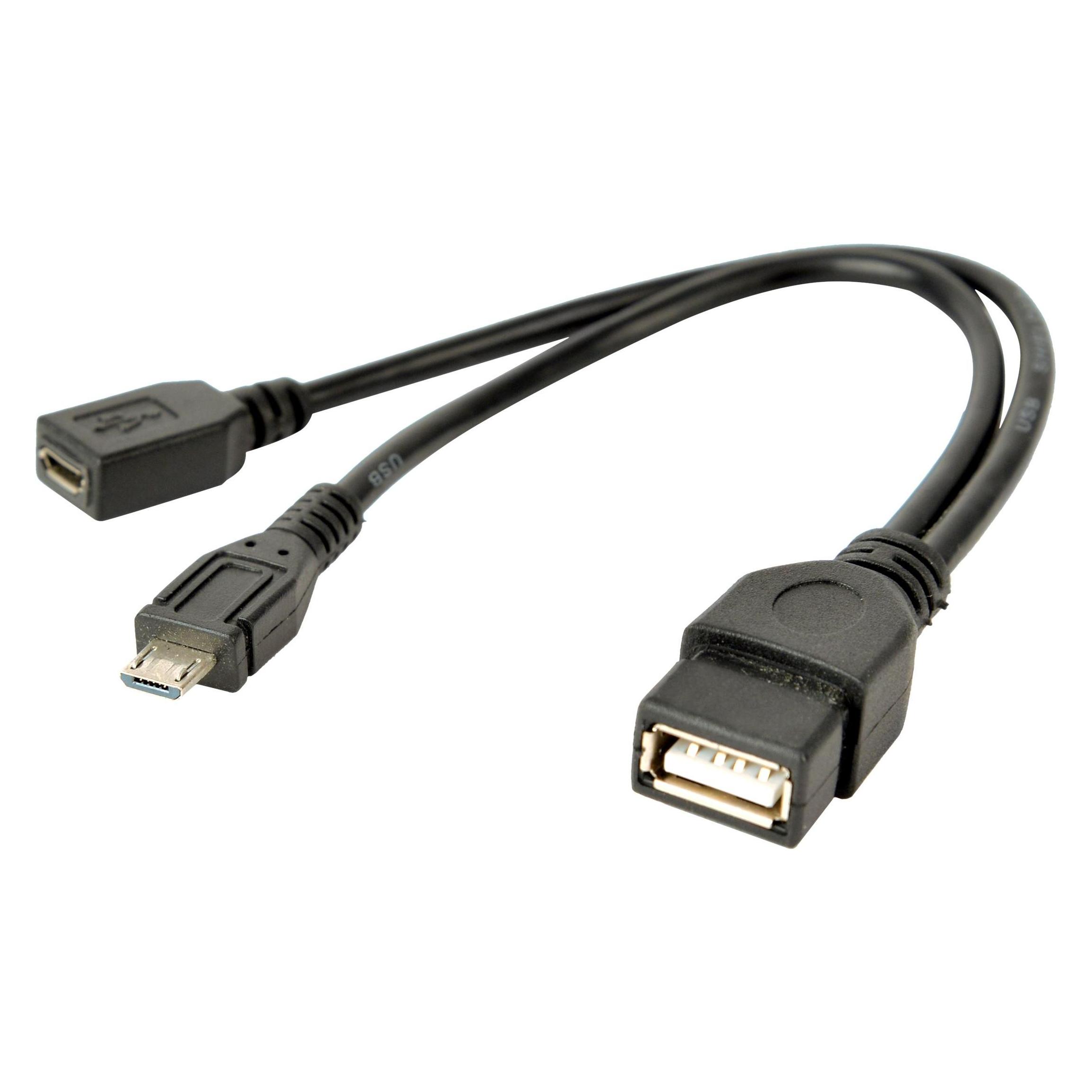 Gembird 2in1 (0.15 m, USB 2.0) (A-OTG-AFBM-04)