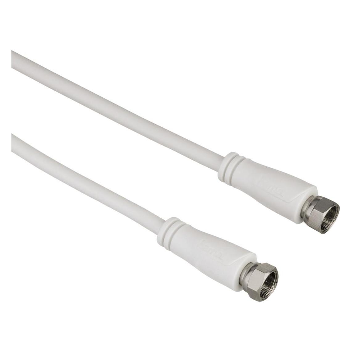 Hama SAT-Anschlusskabel - grosser Schraubenkopf (90 dB, SAT Kabel) (00122502)