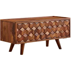 Wohnling, TV Möbel, Sheesham (92 x 35 x 44 cm)