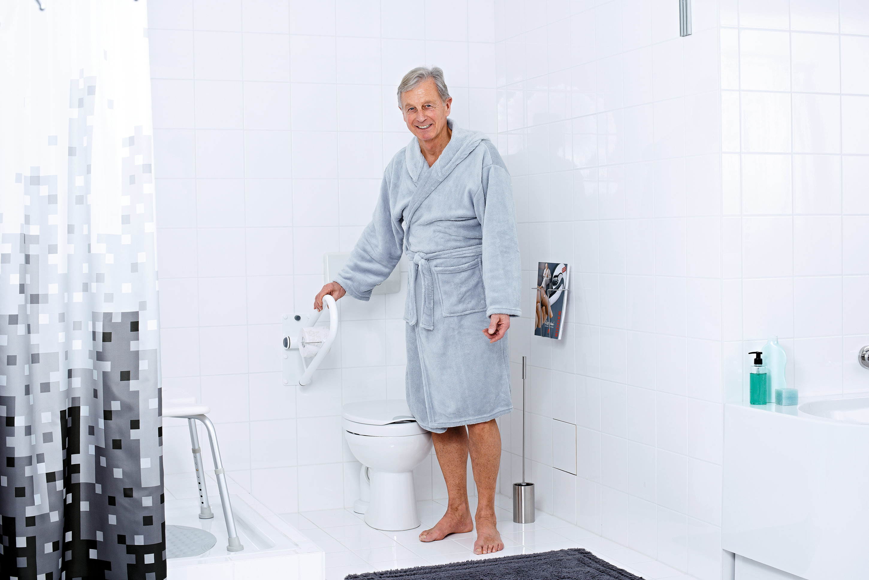 RIDDER WC Aufstehbügel »Tim«, platzsparend