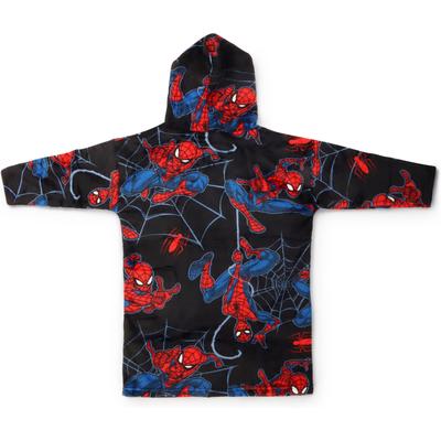 Wohndecke MARVEL "Marvel Spider-Man", bunt (schwarz), B:60cm L:81cm, Polyester, Wohndecken, Wohndecke