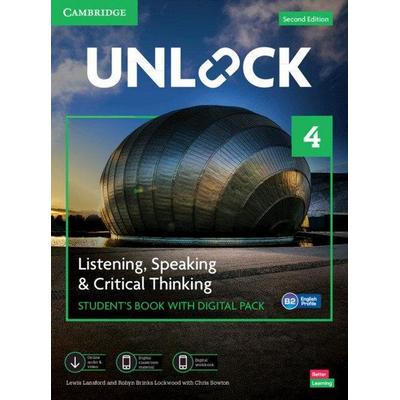 Unlock Level 4 Listening, Speaking and Critical Thinking Student's Book with Digital Pack, Taschenbuch von Lewis Lansford,Robyn Brinks Lockwood,
