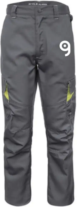 Pantalone da lavoro Re-use: multi-tasche, regular fit Personalizzate o neutre Rossini Trading