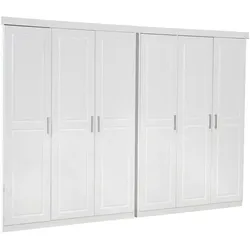 Ebuy24, Kleiderschrank, Kleiderschrank Magnus (280 x 55 x 190 cm)