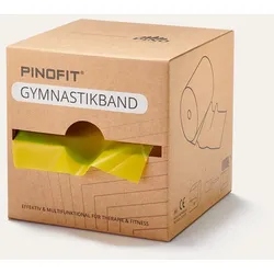 Pinofit Gymnsatikband Gelb Widerstand leicht 45 m x 14 cm