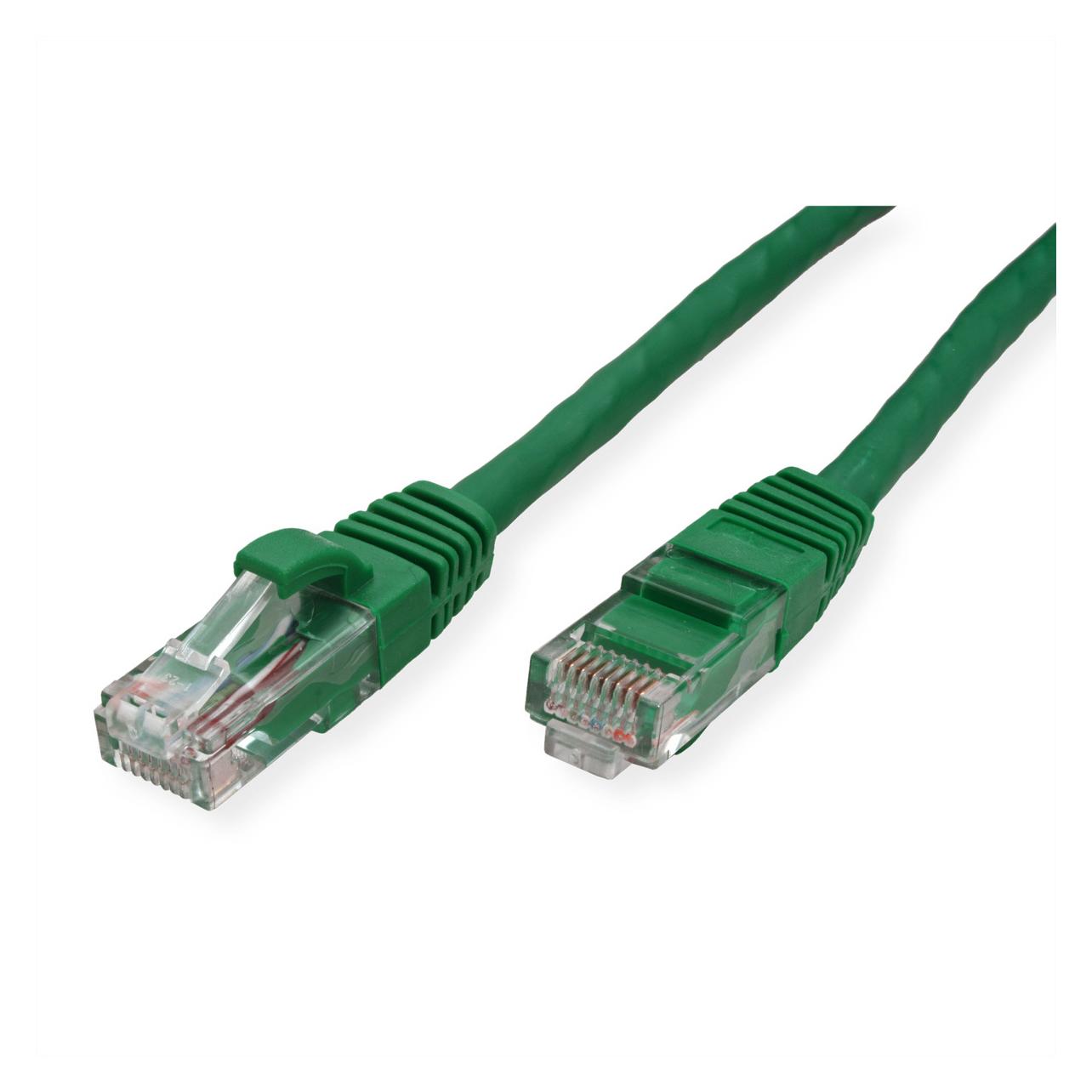 Value UTP-Patchkabel Kat.6, LSOH, grün, 2m (UTP, CAT6, 2 m) (21.99.1043)