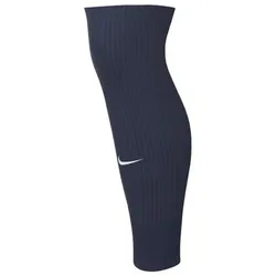 NIKE Strike Dri-FIT Fußball Sleeve-Stutzen 410 - midnight navy/white L/XL