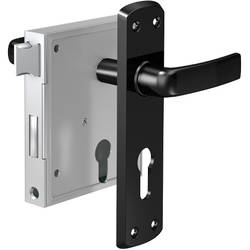 Basi 9900-0003 Stumpfdrückerschloss Silber